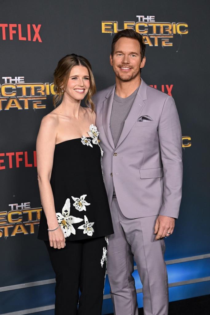 Katherine Schwarzenegger Pratt, Chris Pratt at Netflix’s “The Electric State” World Premiere held at The Egyptian Theatre on February 24, 2025 in Los Angeles, California. (Photo by Gilbert Flores/Variety via Getty Images)
Variety via Getty Images